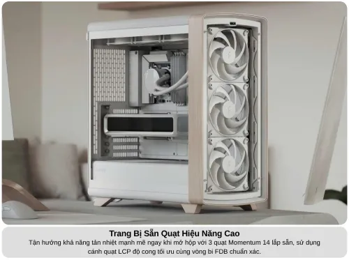 Case Fractal Design Summit Ambience Blackout TG Light Tint – Thiết Kế Cao Cấp | Tối Ưu Tản Nhiệt